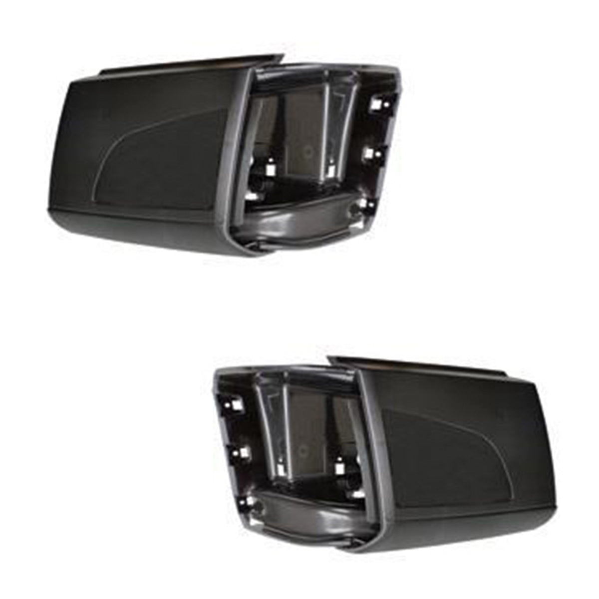 Corner Side Bumper (without Fog Light Hole) for 2018-2024 Volvo VNL | Pair Aftermarketus Bumpers