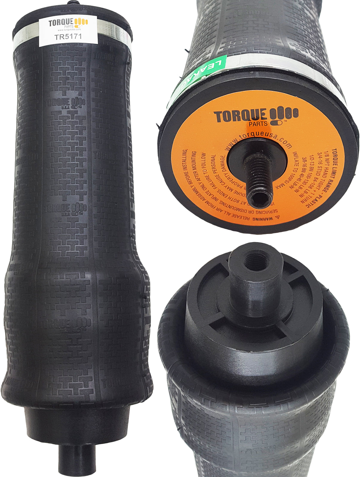 TORQUE Cab Sleeper Air Spring Bag for Volvo Goodyear 1S5-171 Aftermarketus Cabin Air Springs