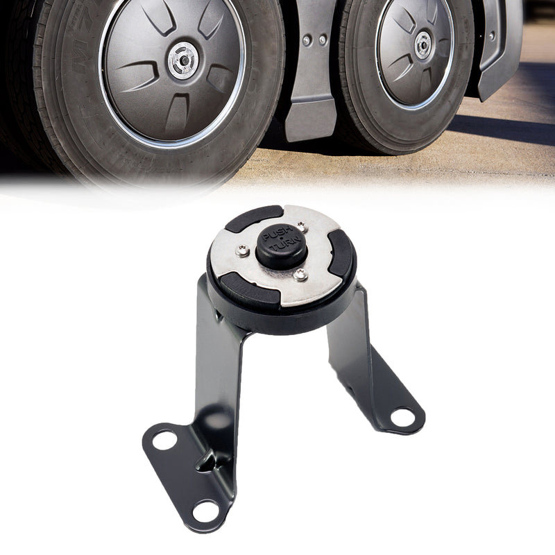 22.5" Aerodynamic Aero Wheel Cover Latch & Bracket Kit