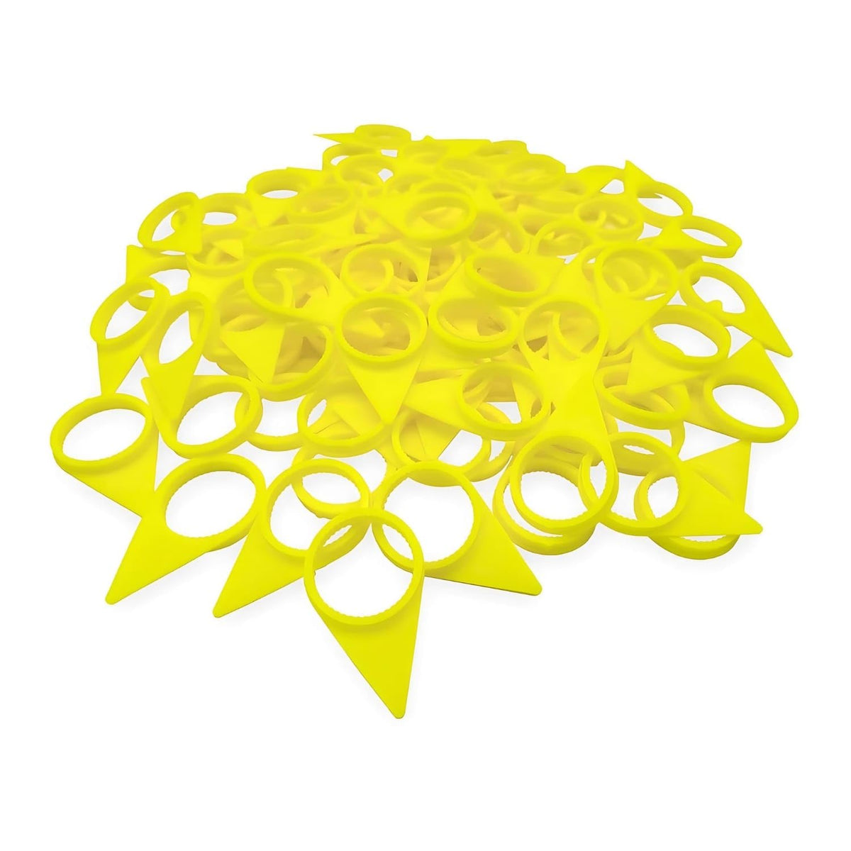 Torque 100 PCS Loose Wheel Lug Nut Indicators for 33 mm Lug Nuts Yellow Aftermarketus Lug Nut & Wheel Axle Covers,Wheel Parts & Accessories,Wheel Axle Covers,Wheel Parts & Accessories