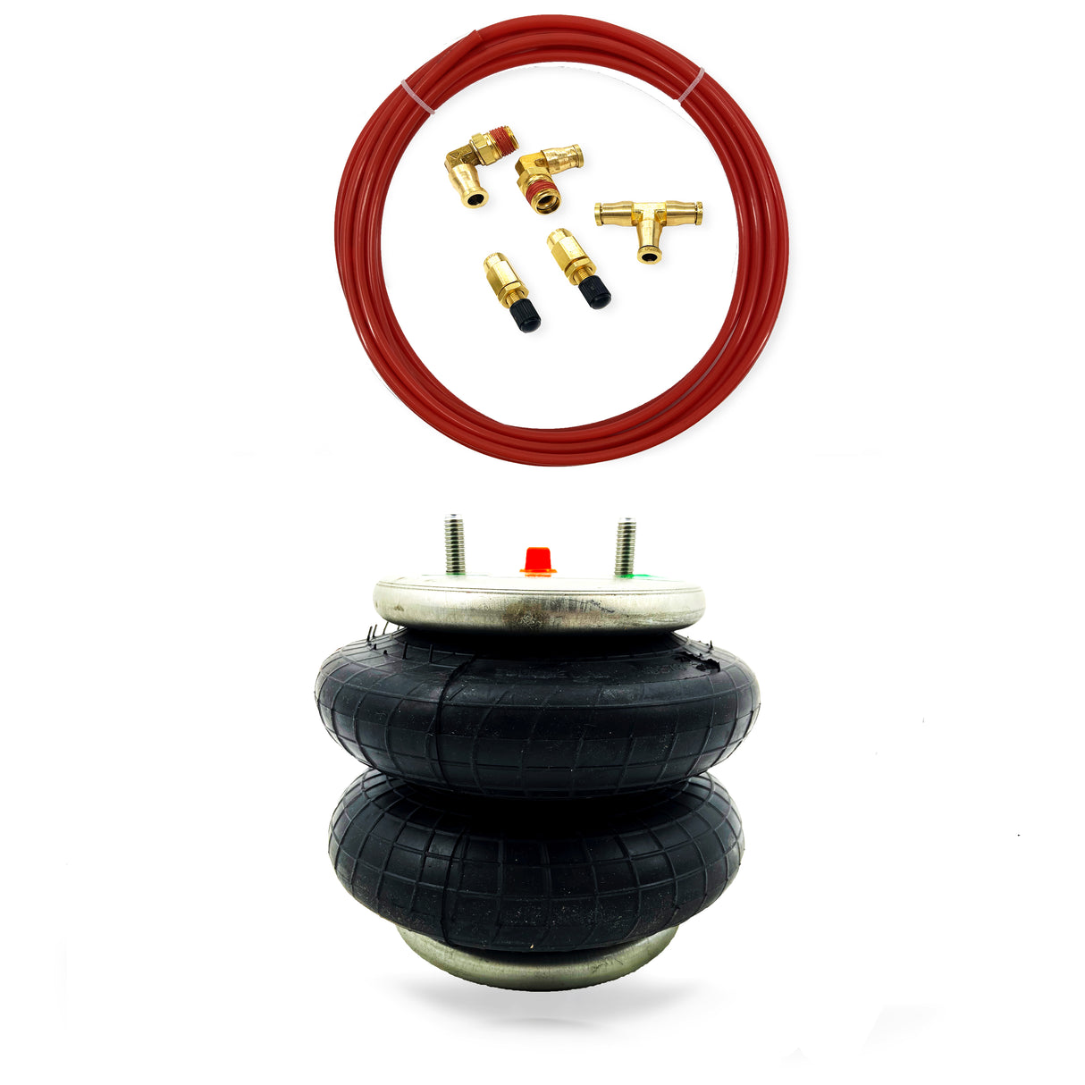 Air Helper Suspension Bag with Air Line for 7714 Air Spring Kits