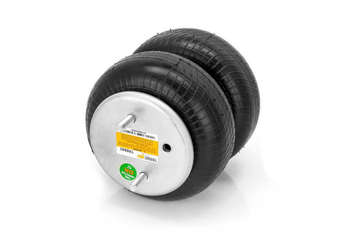 TORQUE Air Spring Bag Replaces Firestone 6943, W01-358-6943 Aftermarketus Convoluted Air Springs