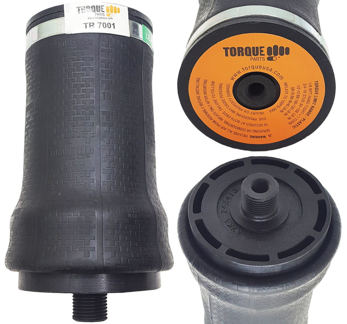 TORQUE Cab Sleeper Air Spring Bag for Select Kenworth, Mack Aftermarketus Cabin Air Springs