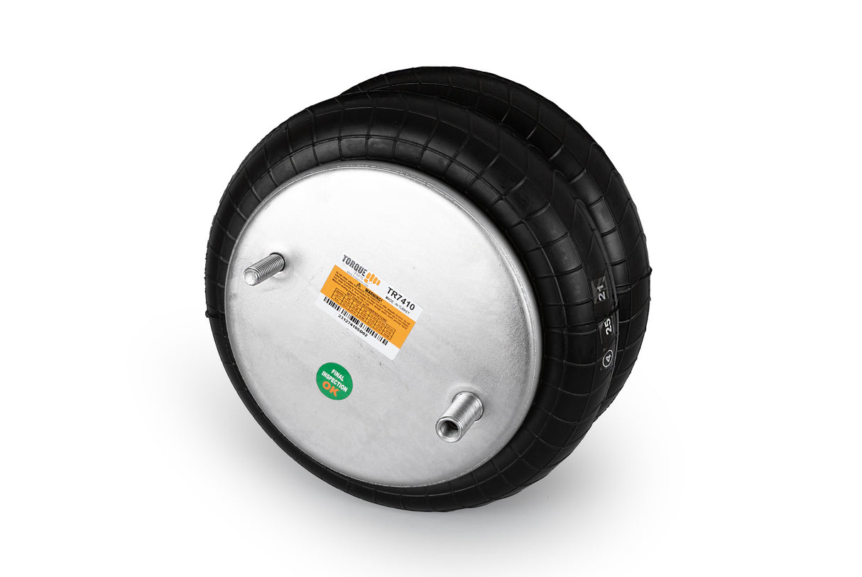 Double Convoluted Air Spring Bag (Replaces Firestone 7410, Freightliner 16-11378-000) Aftermarketus Convoluted Air Springs