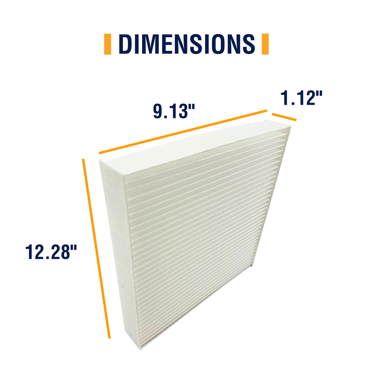 Cabin Air Filter for Volvo VNL 300 400 740 760 860 & VNR | Replacement PA4681 CAF24000
