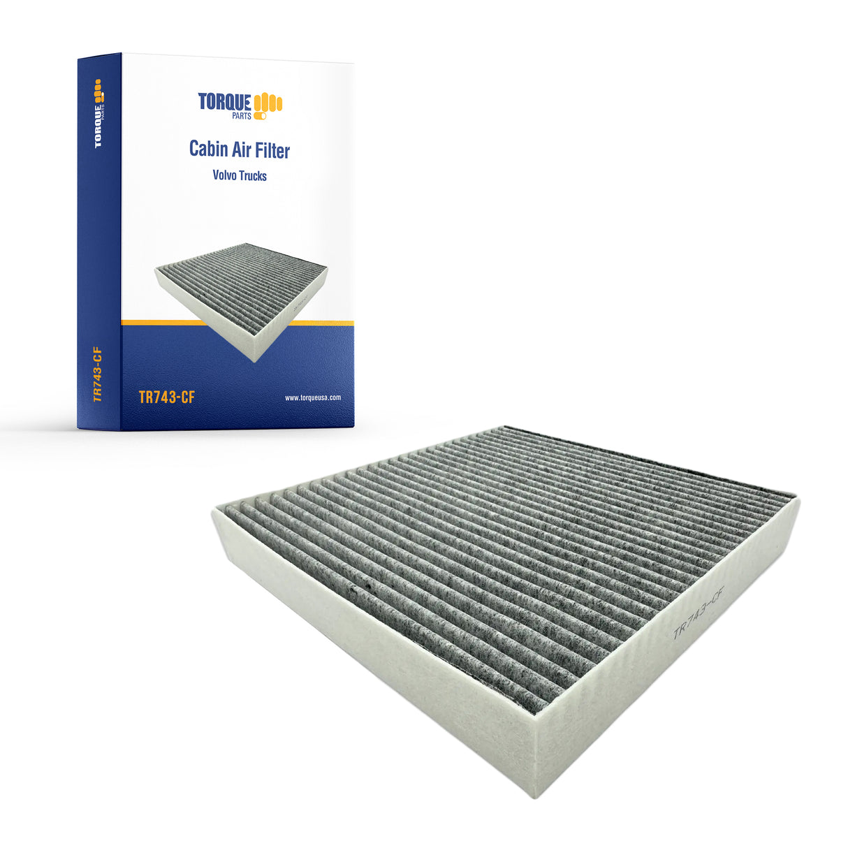 Heavy Duty Cabin Air Filter | Fits Cummins, Volvo & Detroit Engines | Replacement Baldwin PA4681