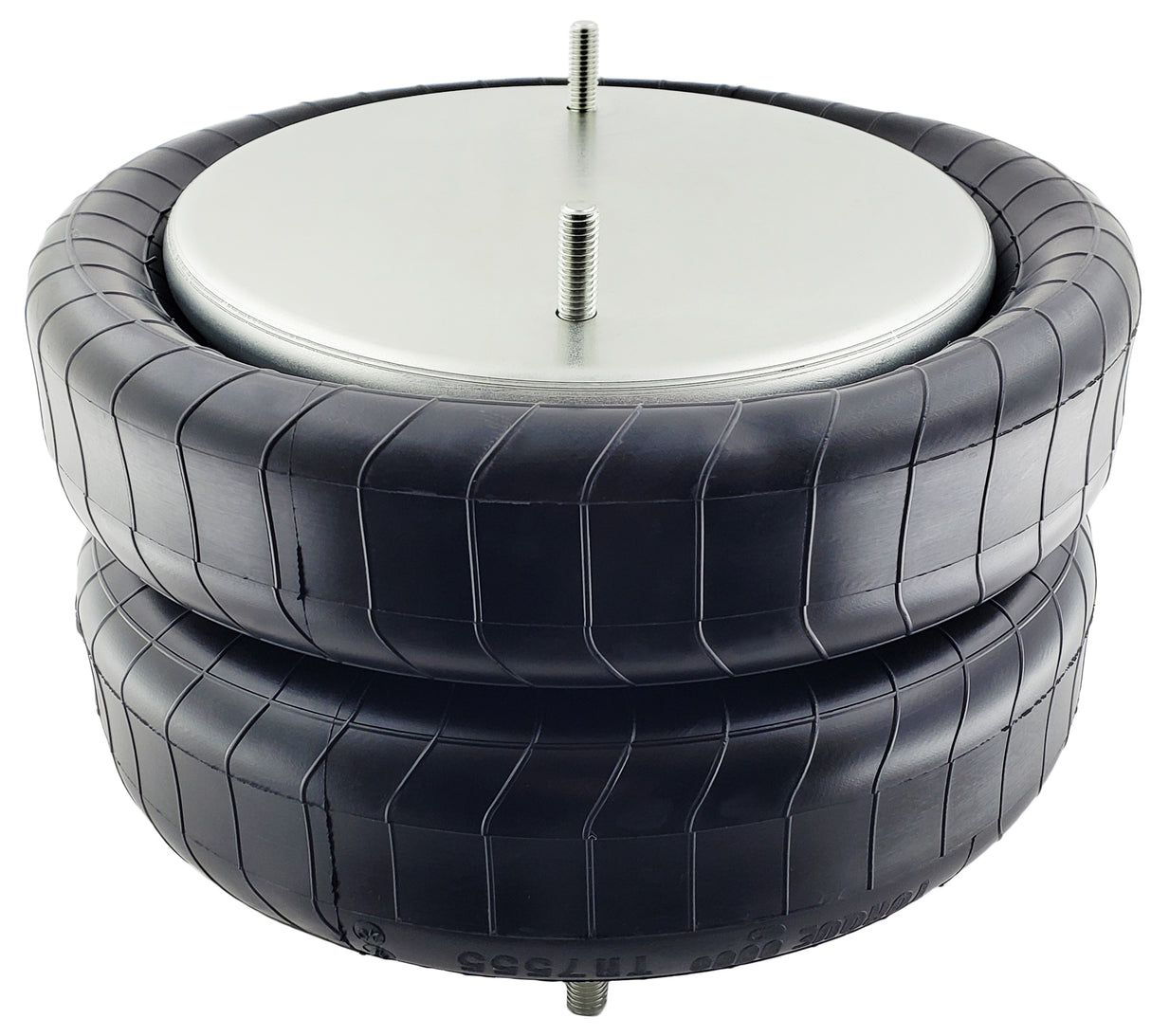 Double Convoluted Air Spring Bag (Replaces Firestone 7555, Reyco 20018-01, 18813-01) Aftermarketus Convoluted Air Springs