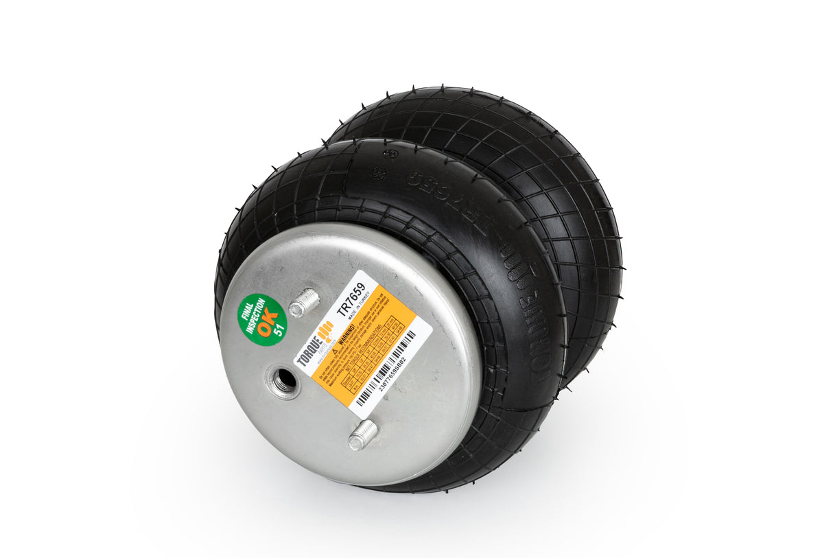 Double Convoluted Air Spring Bag (Replaces Firestone 7659, Hendrickson 5079) Aftermarketus Convoluted Air Springs