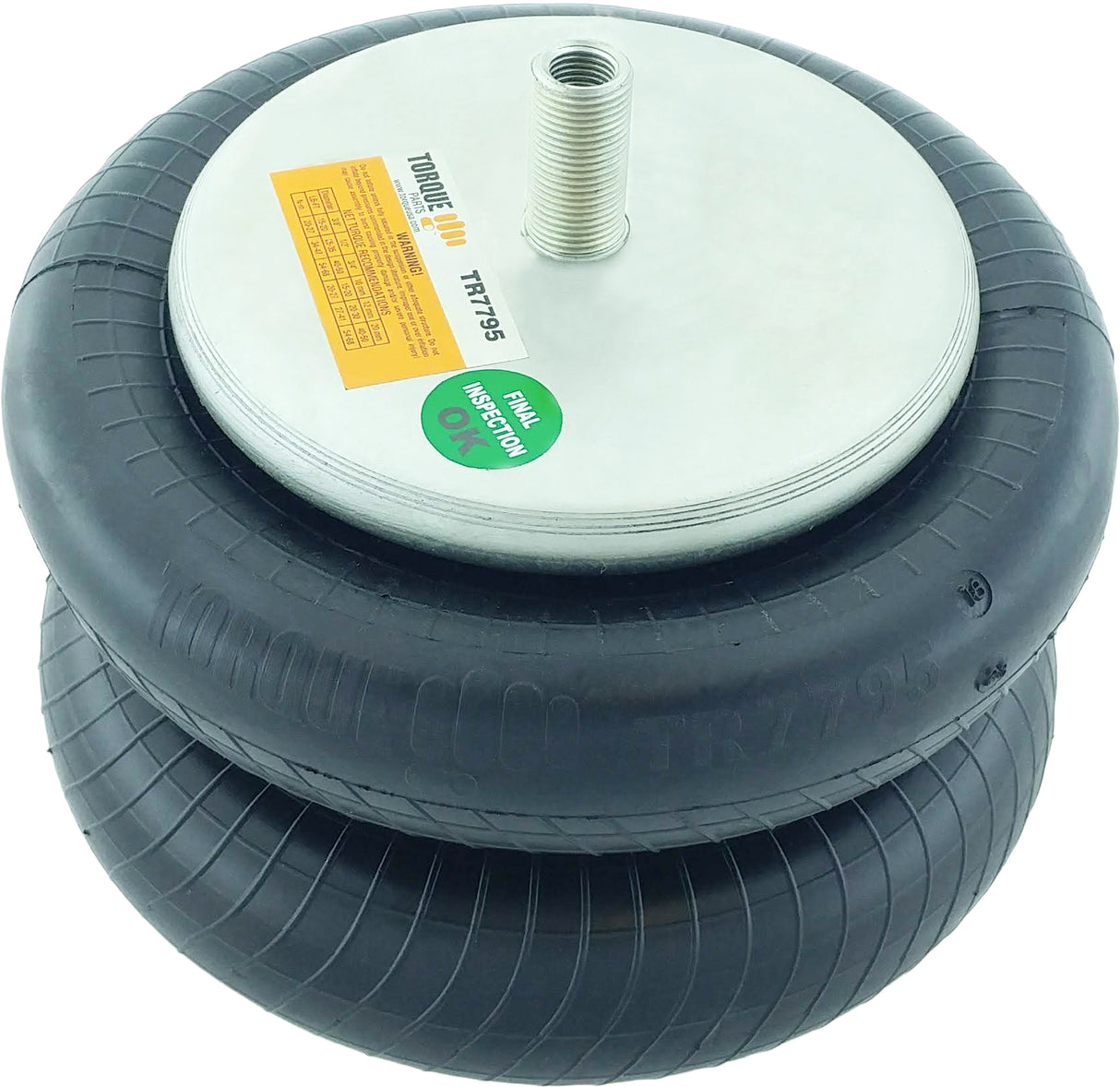 Double Convoluted Air Spring Bag (Replaces Firestone 7795, 7897, Hendrickson S-11486) Aftermarketus Convoluted Air Springs