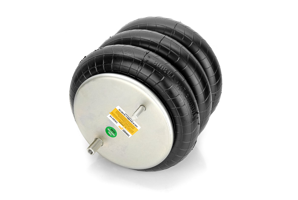 Triple Convoluted Air Spring Bag (Replaces Firestone W01-358-8018, Goodyear 3B12-303) Aftermarketus Convoluted Air Springs