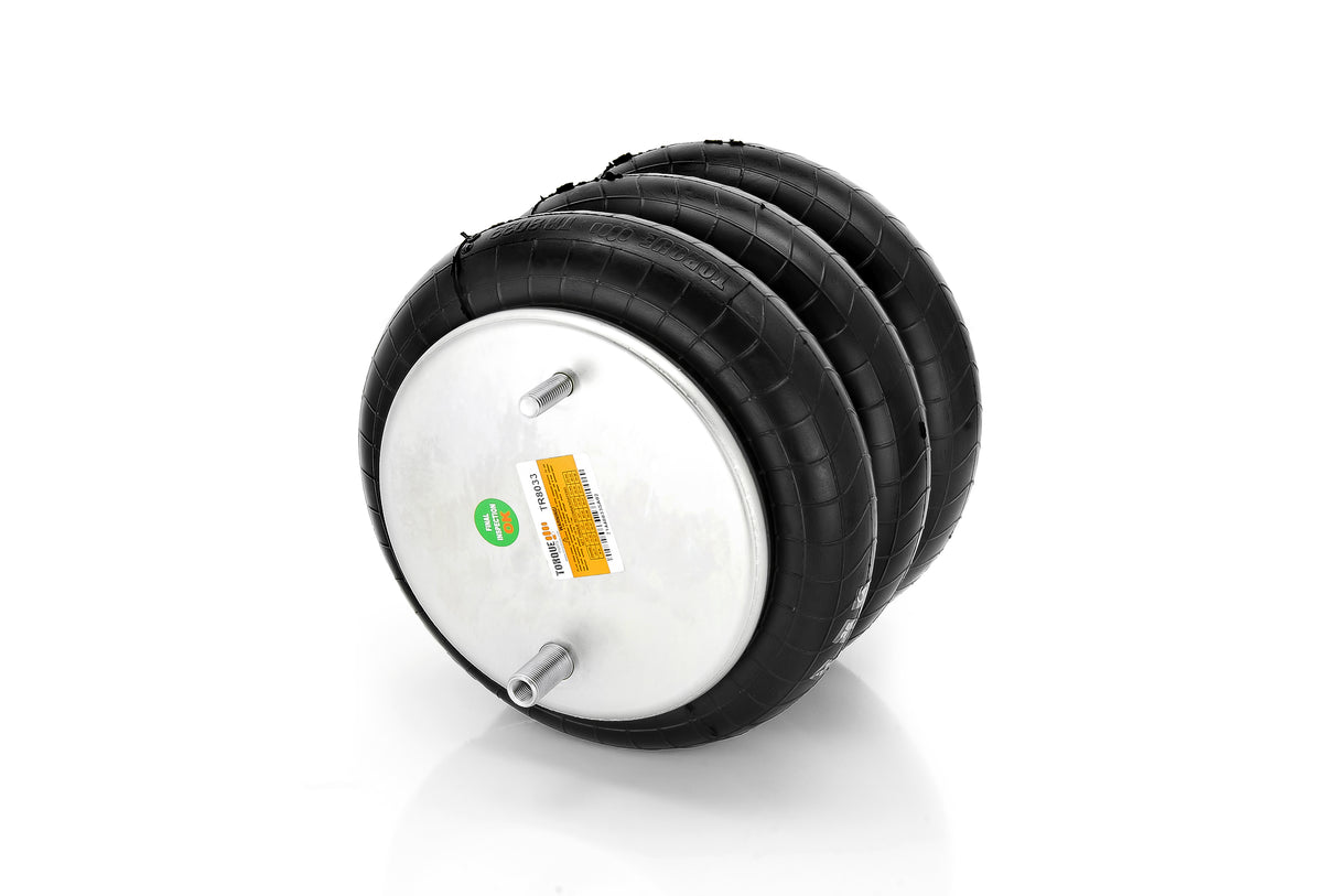 Triple Convoluted Air Spring Bag (Replaces Firestone W01-358-8033, Hendrickson S-14487) Aftermarketus Convoluted Air Springs