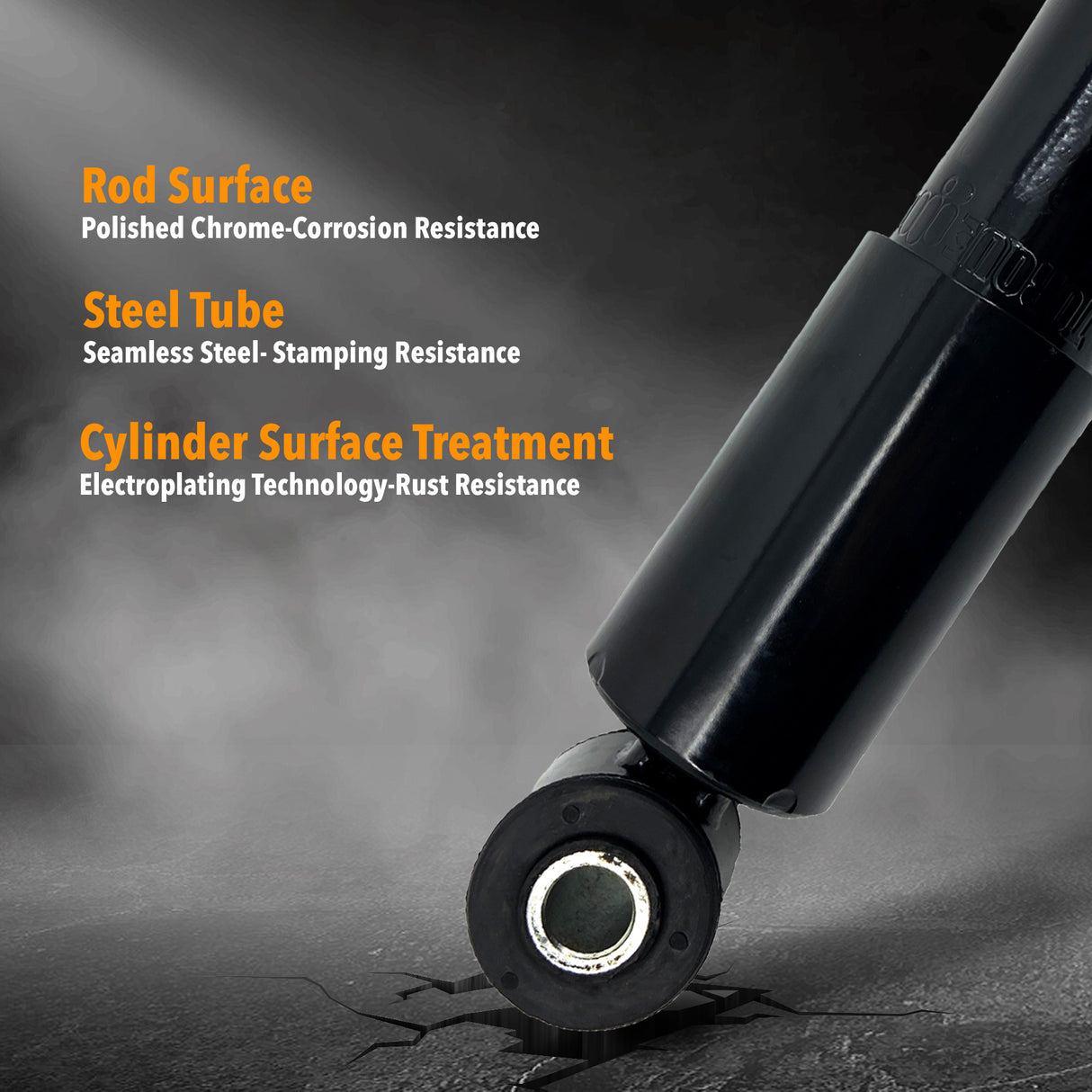 8 pack of TORQUE 85000 Heavy Duty Shock Absorber for semi Trucks Trailer - Aftermarketus Torque Shock Absorbers