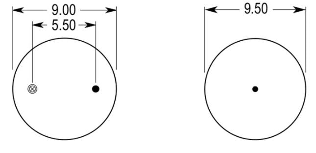 Trailer Air Spring Bag (Replaces Firestone W01-358-9307, Holland Neway 905-57-129) Aftermarketus Reversible Sleeve Air Springs