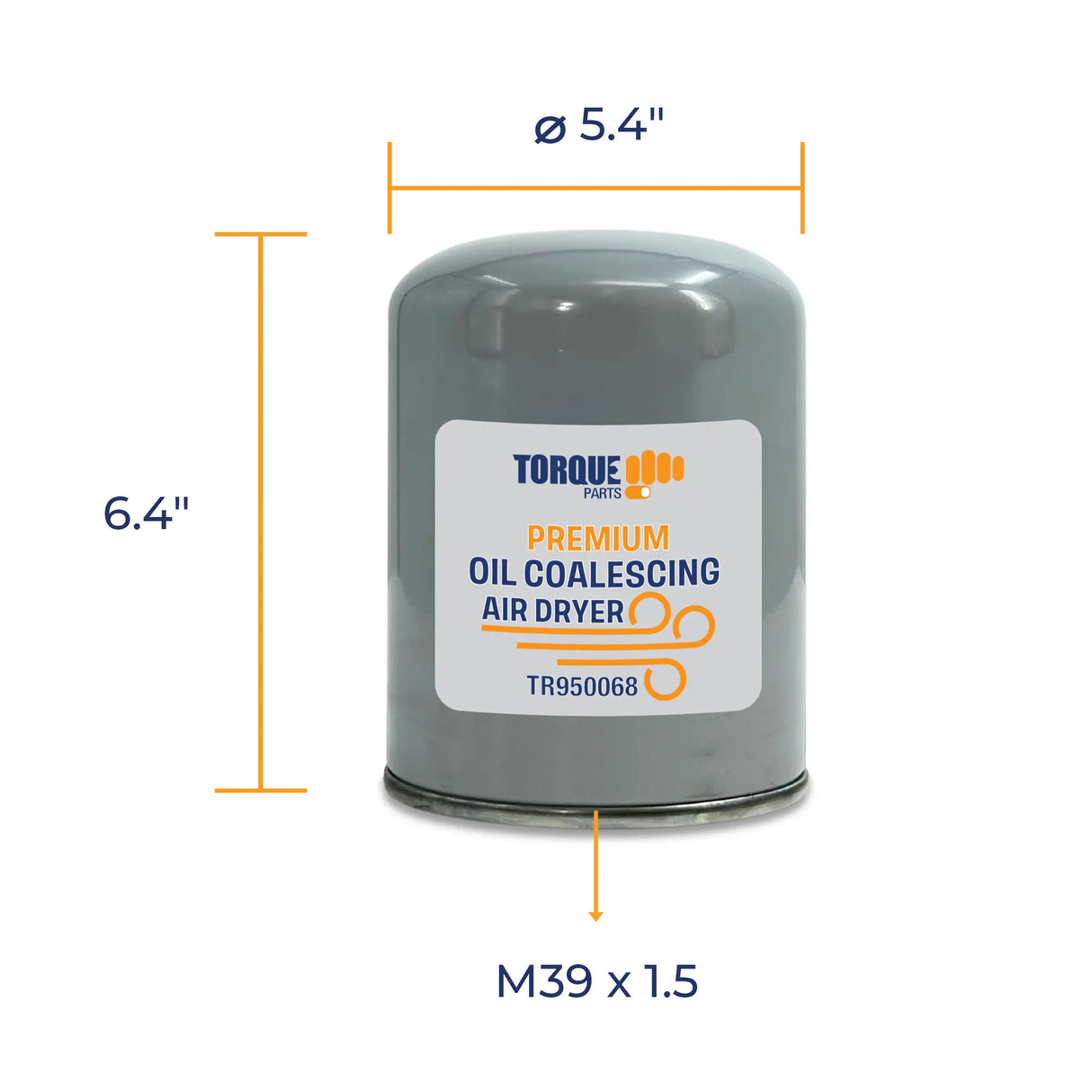 TORQUE R950068 Desiccant Cartridge Meritor Bendix 5008414PG Aftermarketus Dryers and Cartridges