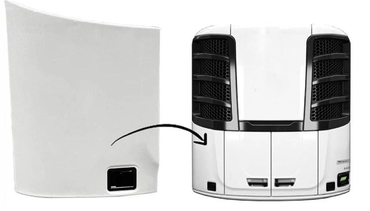 Reefer Curbside Outer Door Panel Compatible with Thermo King S-600 - Aftermarketus Torque Reefer Panels