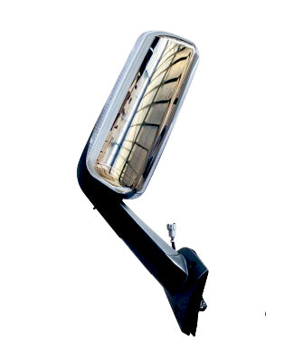 Door Side Mirror for 2018-2024 Freightliner Cascadia | Replacement A22-73907-007 A22-73907-006 | Chrome | Pair Aftermarketus Mirrors and Covers