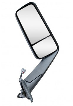Door Side Mirror for 2018-2024 Freightliner Cascadia | Replacement A22-73907-007 A22-73907-006 | Chrome | Pair Aftermarketus Mirrors and Covers
