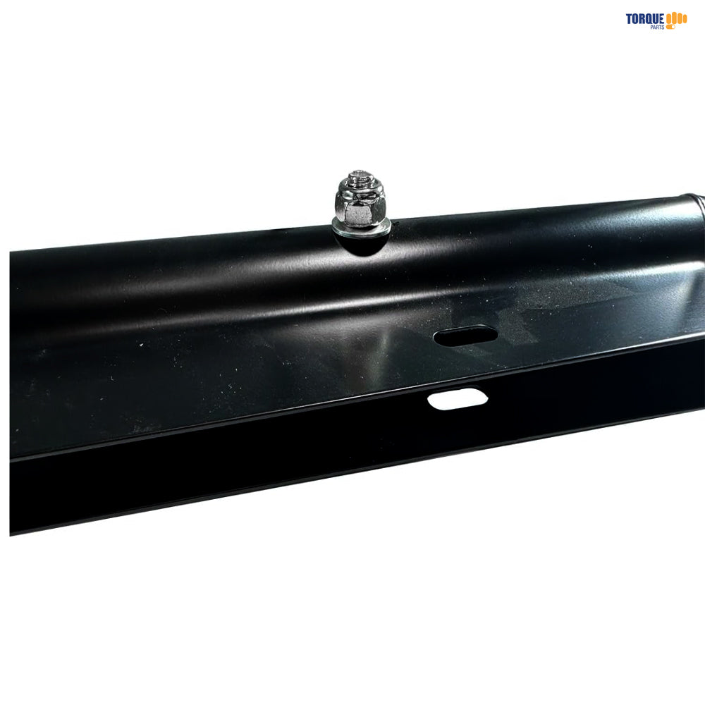 TORQUE Black Mud Flap Hanger Pair 30 Inch Straight Angled Aftermarketus Mud Flap Hangers