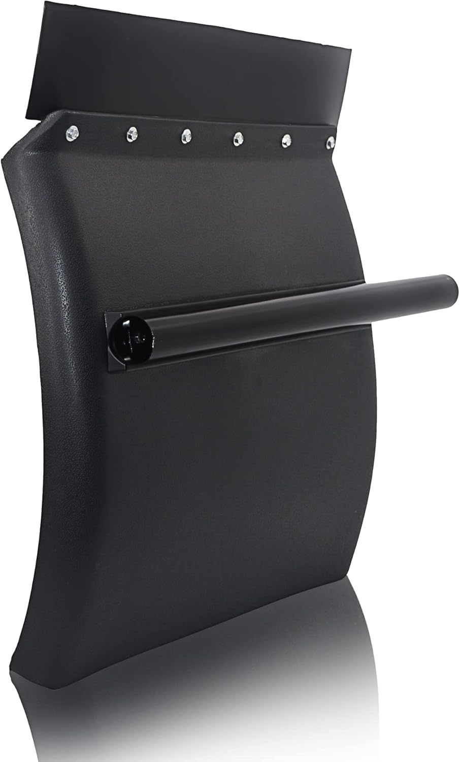 24” x 29” Heavy-Duty Black Poly Quarter Fender Set w/Tube Bracket