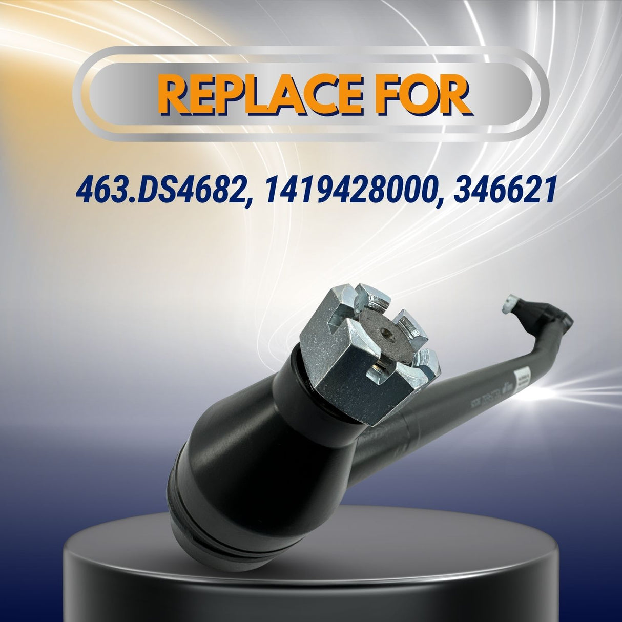 28.38" Heavy Duty Drag Link for Freightliner Trucks | Replacement 463.DS4682