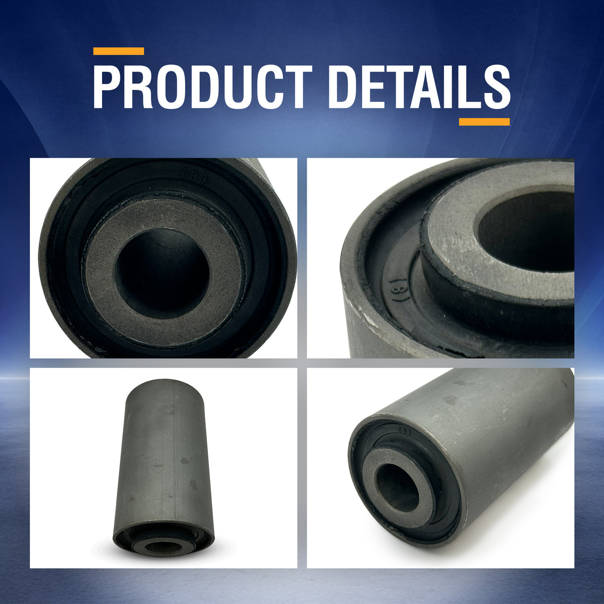 Suspension Torque Rod Bushing | Fits Freightliner & Western Star | Replaces MR668
