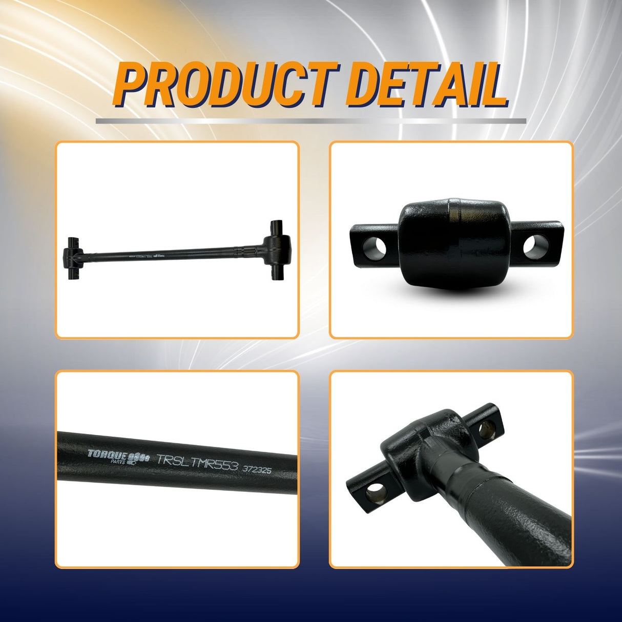25.375" Heavy Duty Suspension Torque Rod for IHC & Ford Trucks | Replacement TMR533