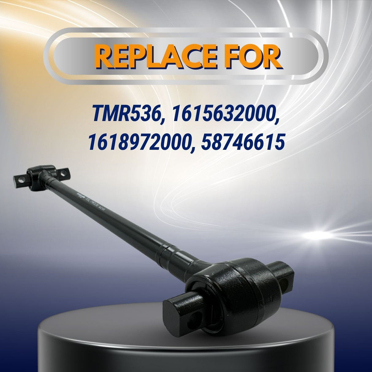 24.21" Heavy Duty Suspension Torque Rod for Freightliner AirLiner | Replacement TMR536