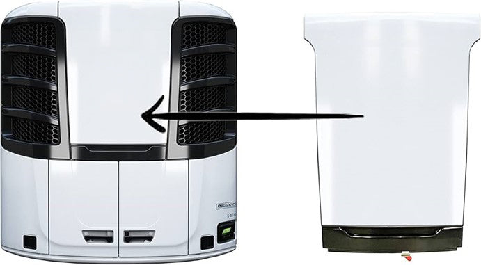 Reefer Top Center Door Panel Compatible with Thermo King Models - Aftermarketus Torque Reefer Panels