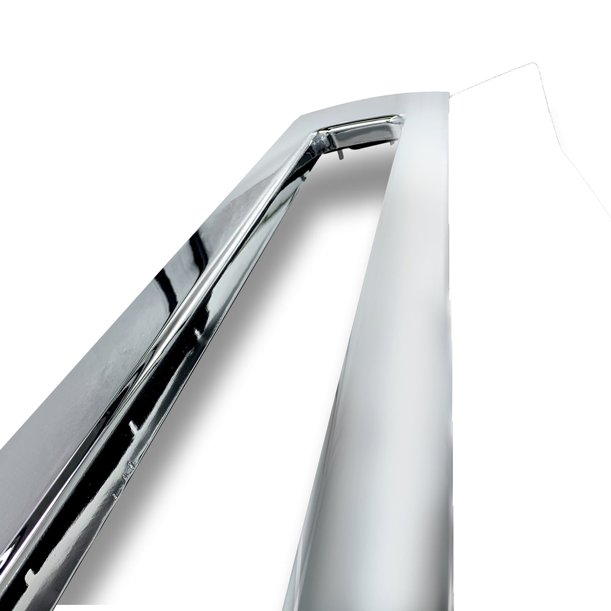 Front Center Bumper Trim Cover for 2004–2017 Volvo VNL | Replacement Volvo 20470454 | Chrome Aftermarketus Bumpers