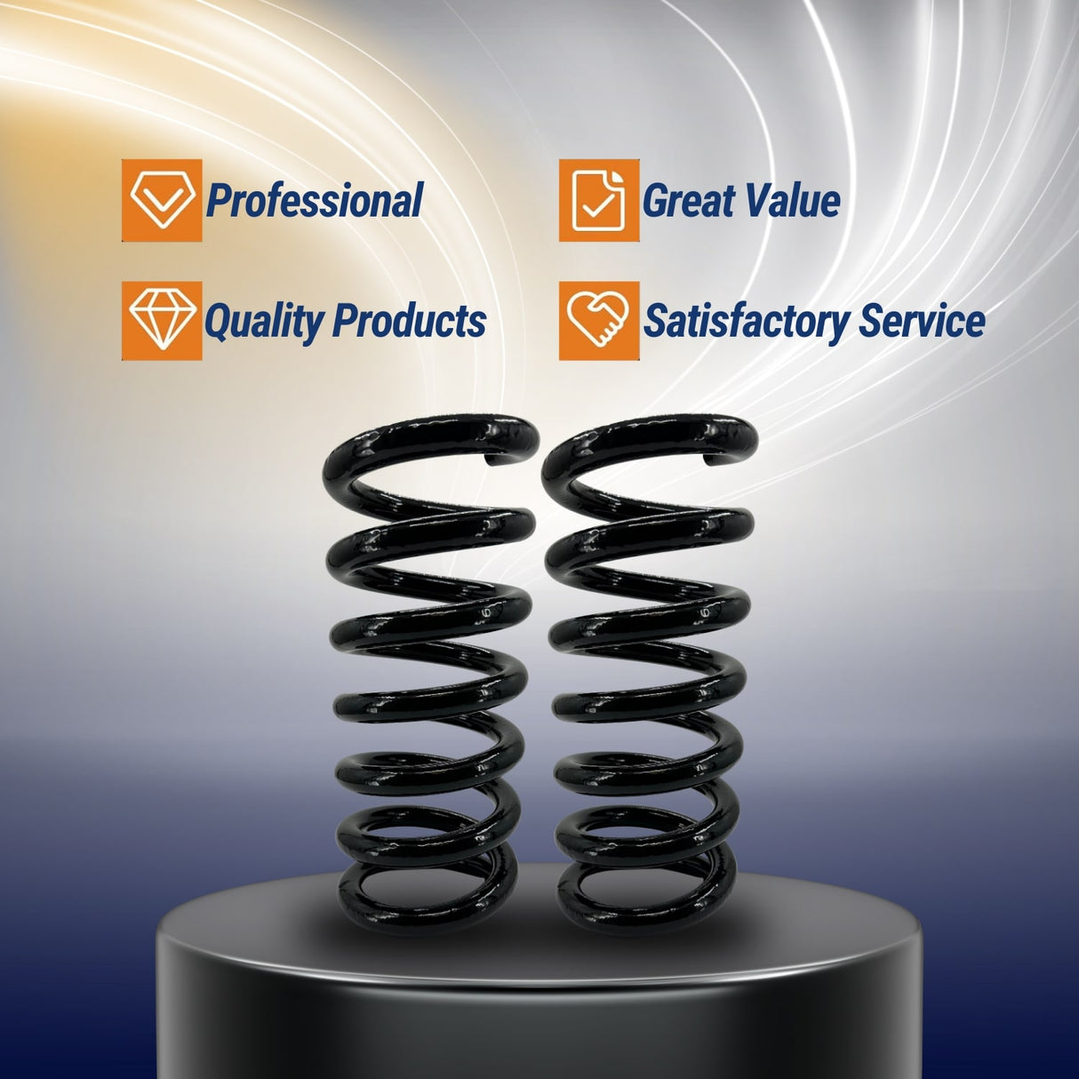 3 inch Front Coil Spring Lowering Kit for 1988-1998 Chevrolet Silverado GMC Sierra C1500