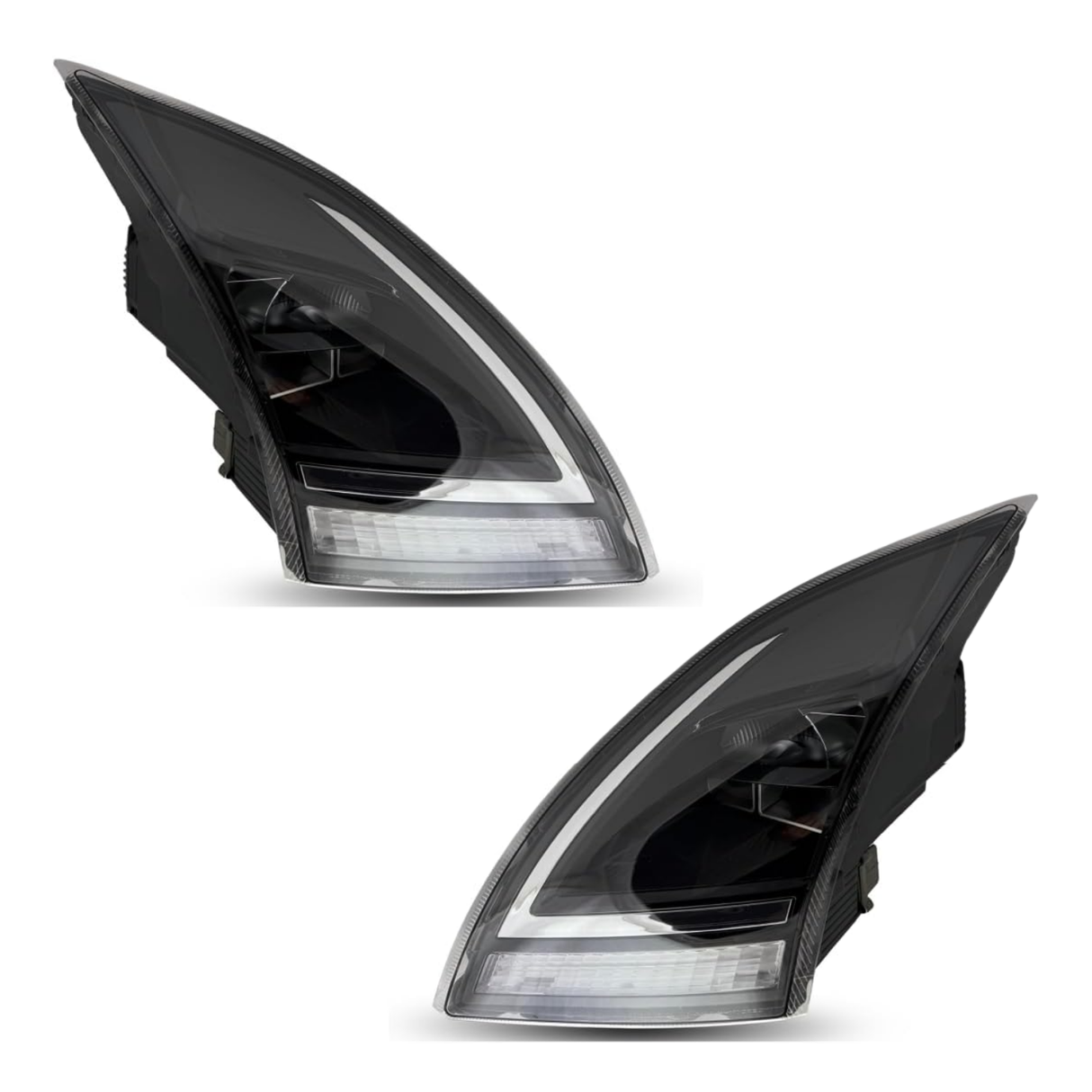 LED Headlights for 2018-2024 Volvo VNL VNR | Replacement Volvo 23680020, 23680018 | Pair