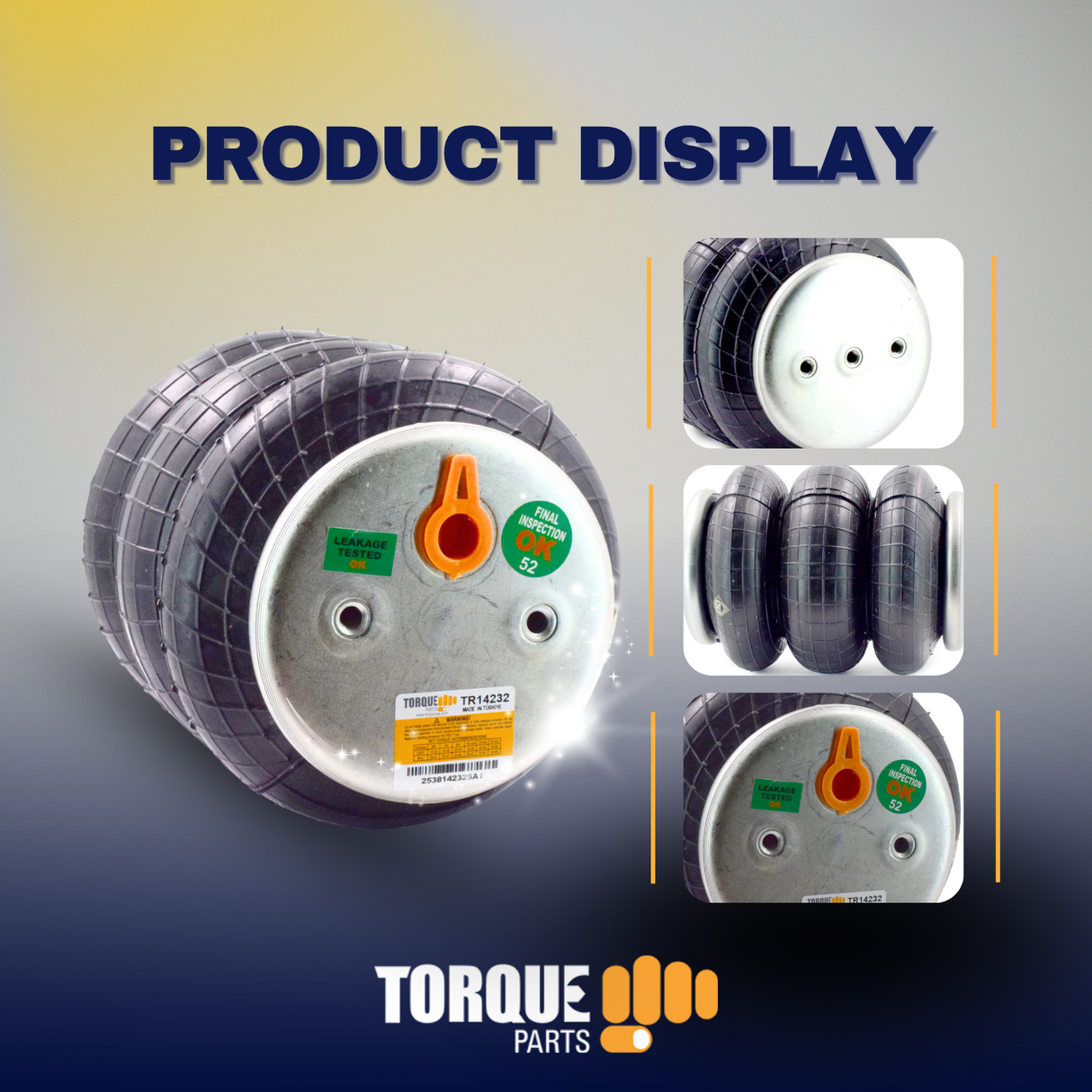 Universal Air Spring Airbag Replacement for Ford Chevrolet GMC Dodge Ram Toyota Pickup Trucks