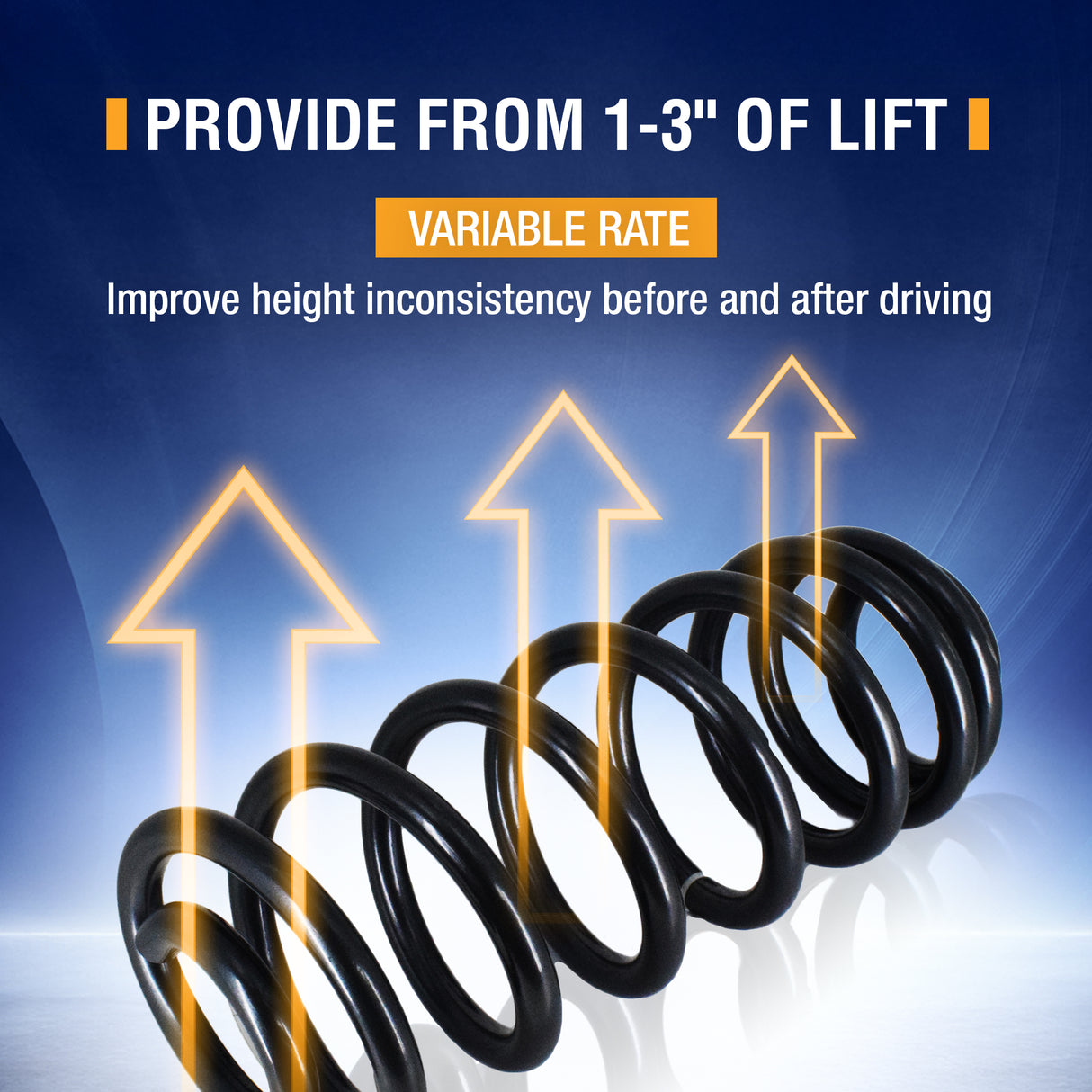 Rear Heavy Duty Coil Spring for 2000-2023 Chevy Tahoe Suburban GMC Yukon XL | Replacement 929-930