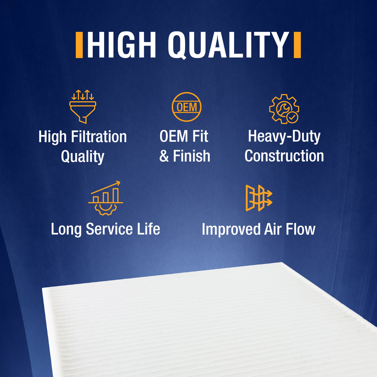 Cabin Air Filter for 2024+ Volvo VNL & VHD | Replacement 23582260