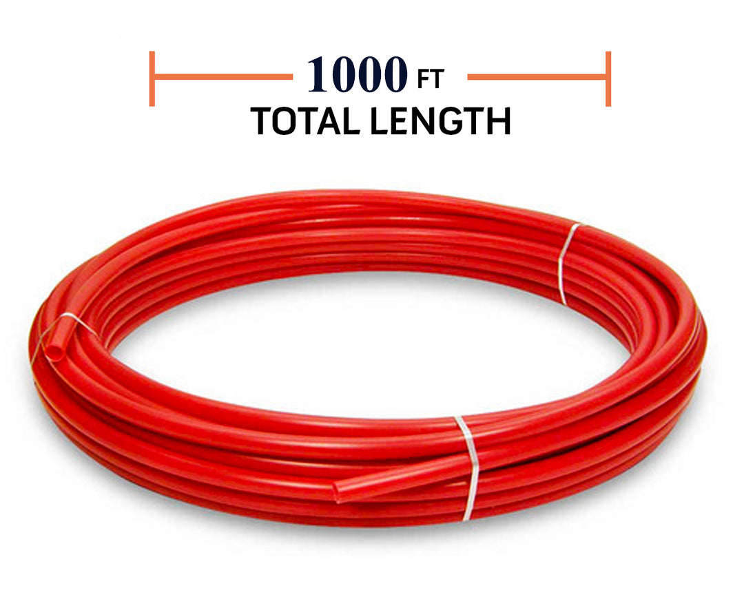TORQUE 1000 feet of 1/4-inch OD 120 PSI Air Line Tubing Aftermarketus Tubing and Fittings