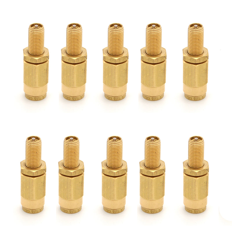 10 x Schrader Valve Inflation Push-To-Connect for 1/4" tube - AFTERMARKETUS Torque Other Pick-up Truck Parts