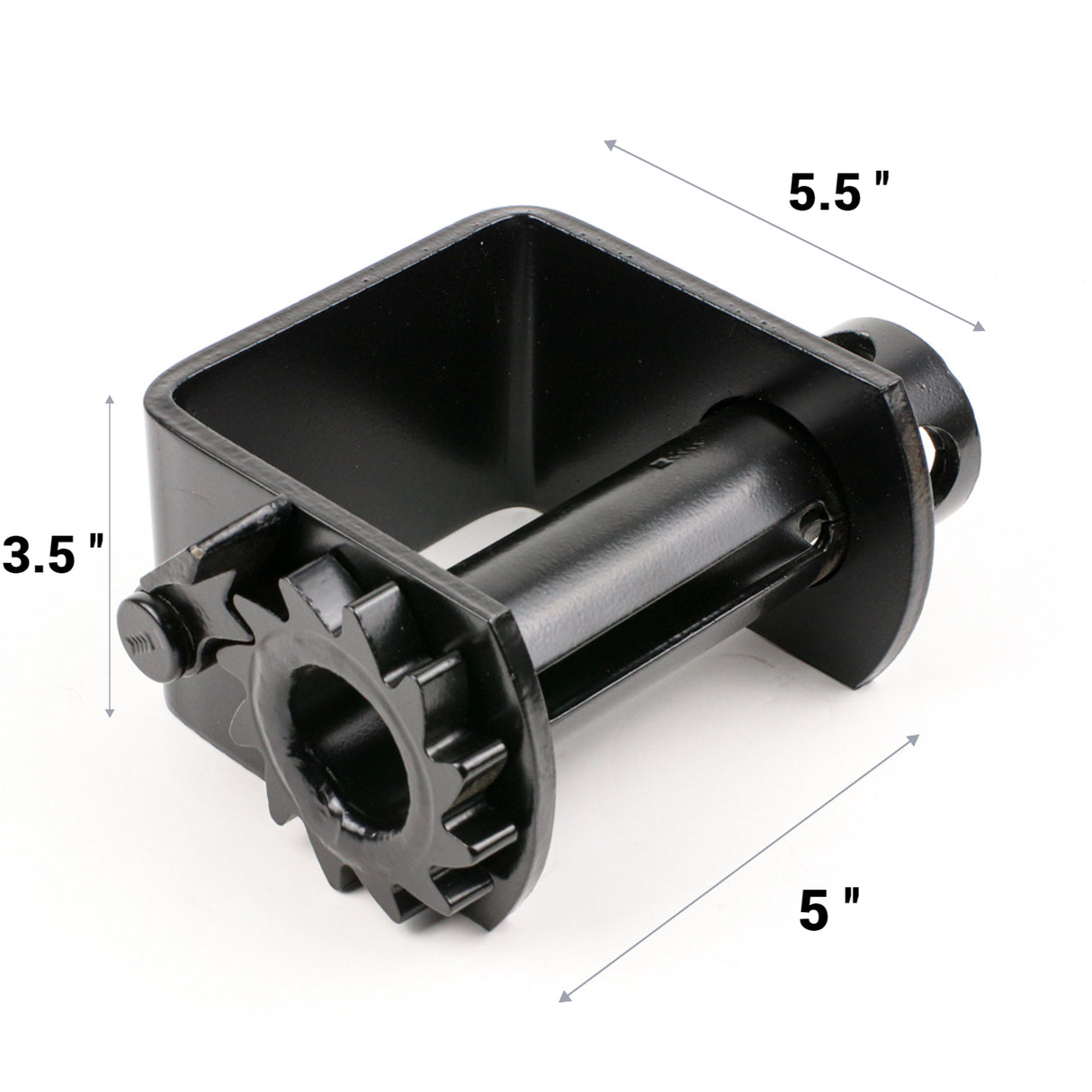 4 of Weld On Winch 2 -4 " Strap Binder Flatbed Truck Trailer Aftermarketus Stowing & Towing