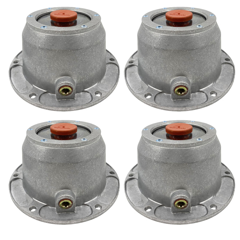 4 of 343-4195 Aluminum Hub Cap(Replaces Stemco 343-4195) - AFTERMARKETUS Torque Hub Caps