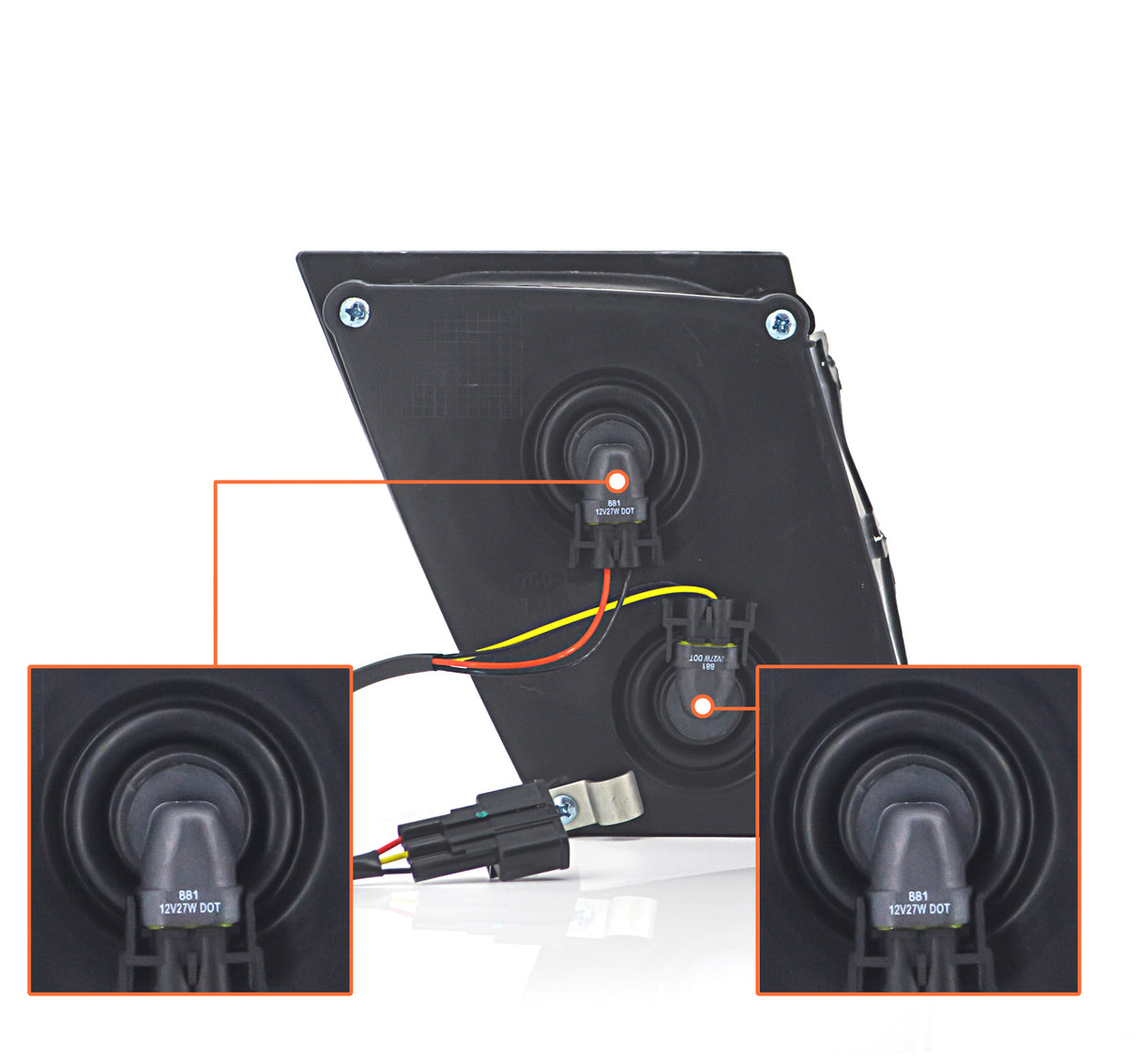 Fog Light for 2003 - 2017 Volvo VNL VNM | Replacement Volvo 20737497, 20414613, 20546119, 82780941 | Right Aftermarketus Fog Lights