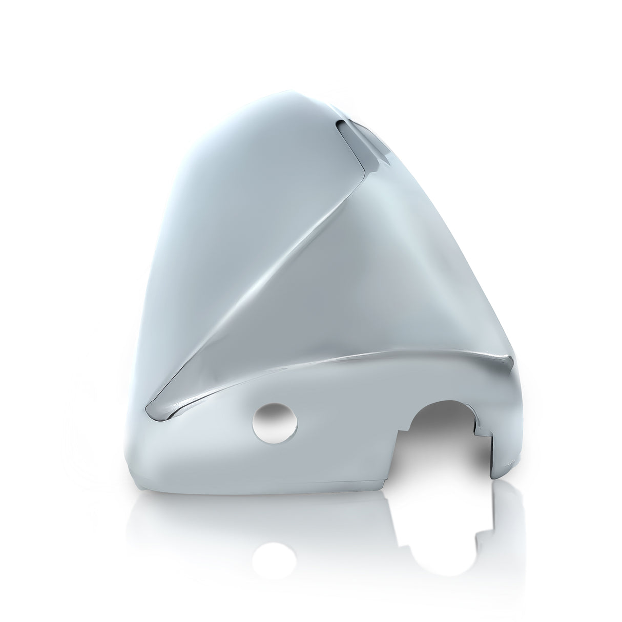 Door Side Mirror Cover for 2004-2018 Volvo VNL Semi Truck | Replacement Volvo 85133995 | Chrome | Left Aftermarketus Mirrors and Covers