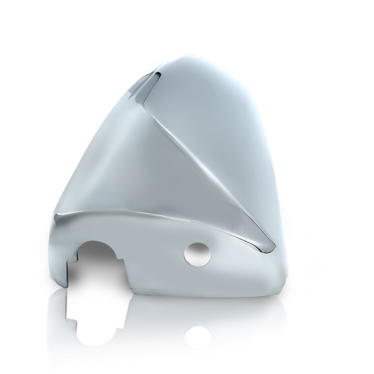 Door Side Mirror Cover for 2004-2017 Volvo VNL | Replacement 85133998 | Chrome | Right Aftermarketus Mirrors and Covers