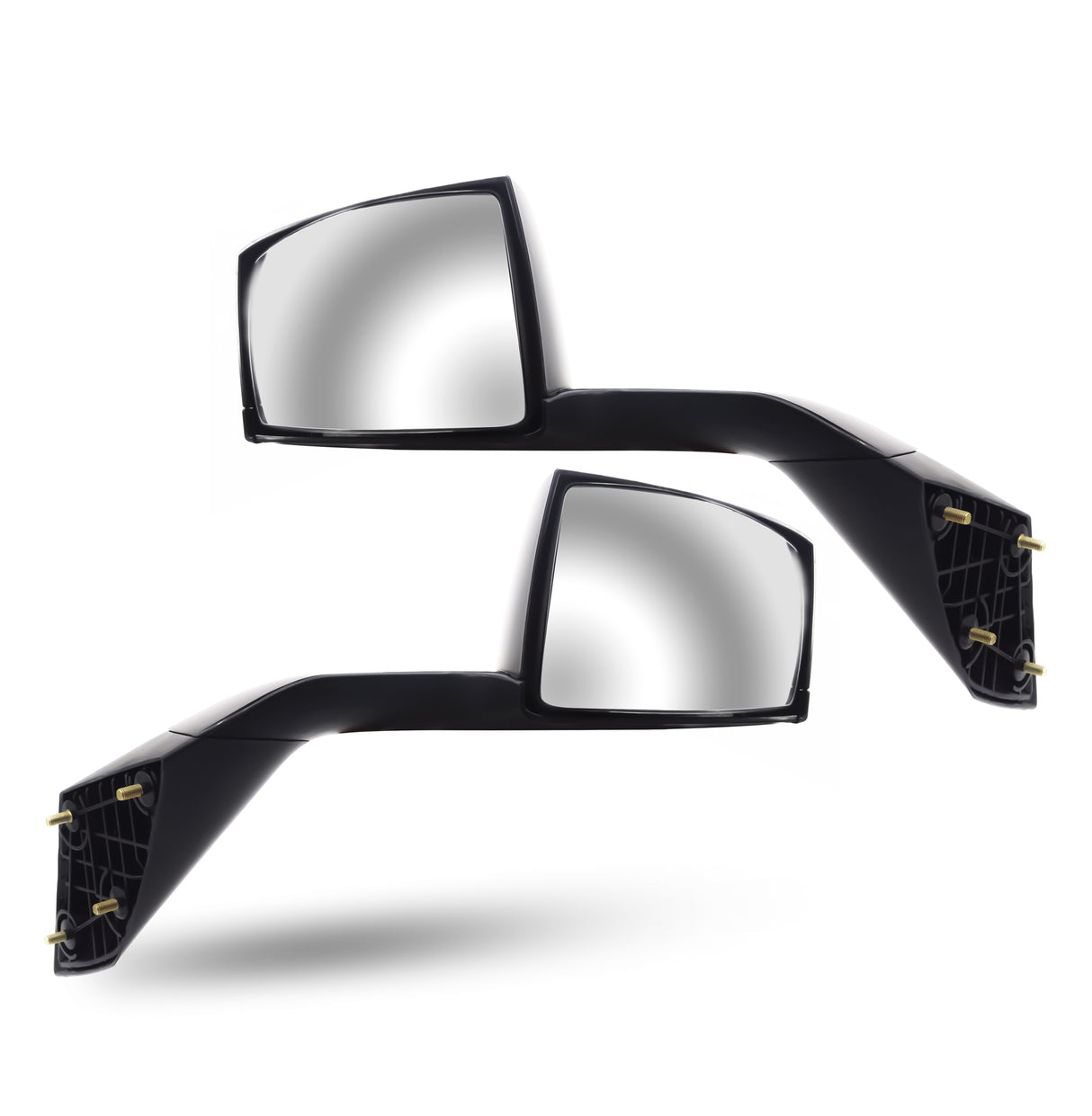 Hood Mirror for 2004-2017 Volvo VNL | Replacement Volvo 82361058 82361059 | Pair Aftermarketus Mirrors and Covers