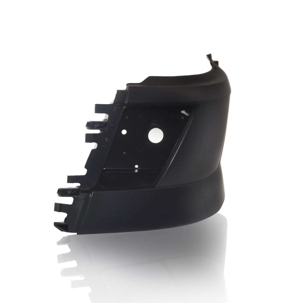 Side Corner Bumper (with Fog Light Hole) for 2004 - 2015 Volvo VNL VN | Replacement Volvo 82721510 | Left Aftermarketus Bumpers