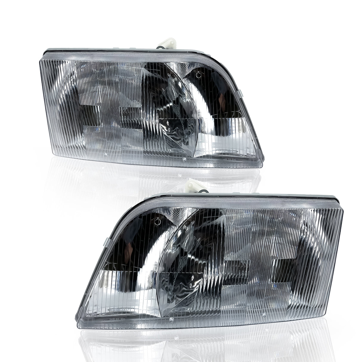 Headlight for Volvo 1996-2013 Volvo VNL 1999-2017 VNM | Halogen | Pair Aftermarketus Headlights
