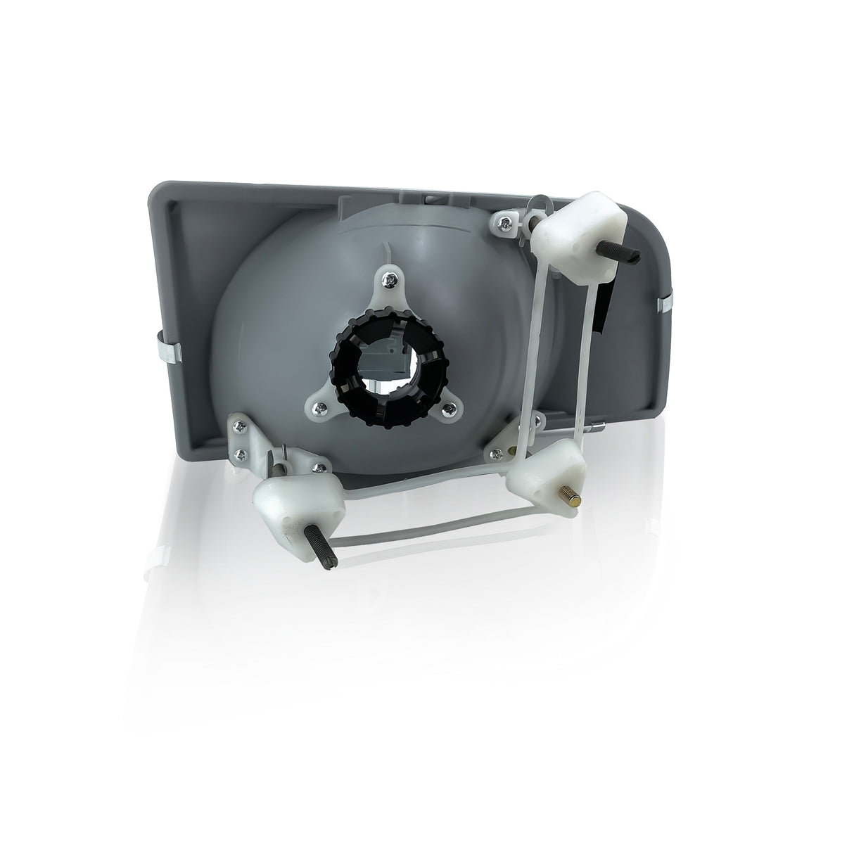 Headlight for 1999-2017 Volvo VNM 1996-2003 Volvo VNL Semi Trucks | Replacement Volvo 8082040 | Left Aftermarketus Headlights