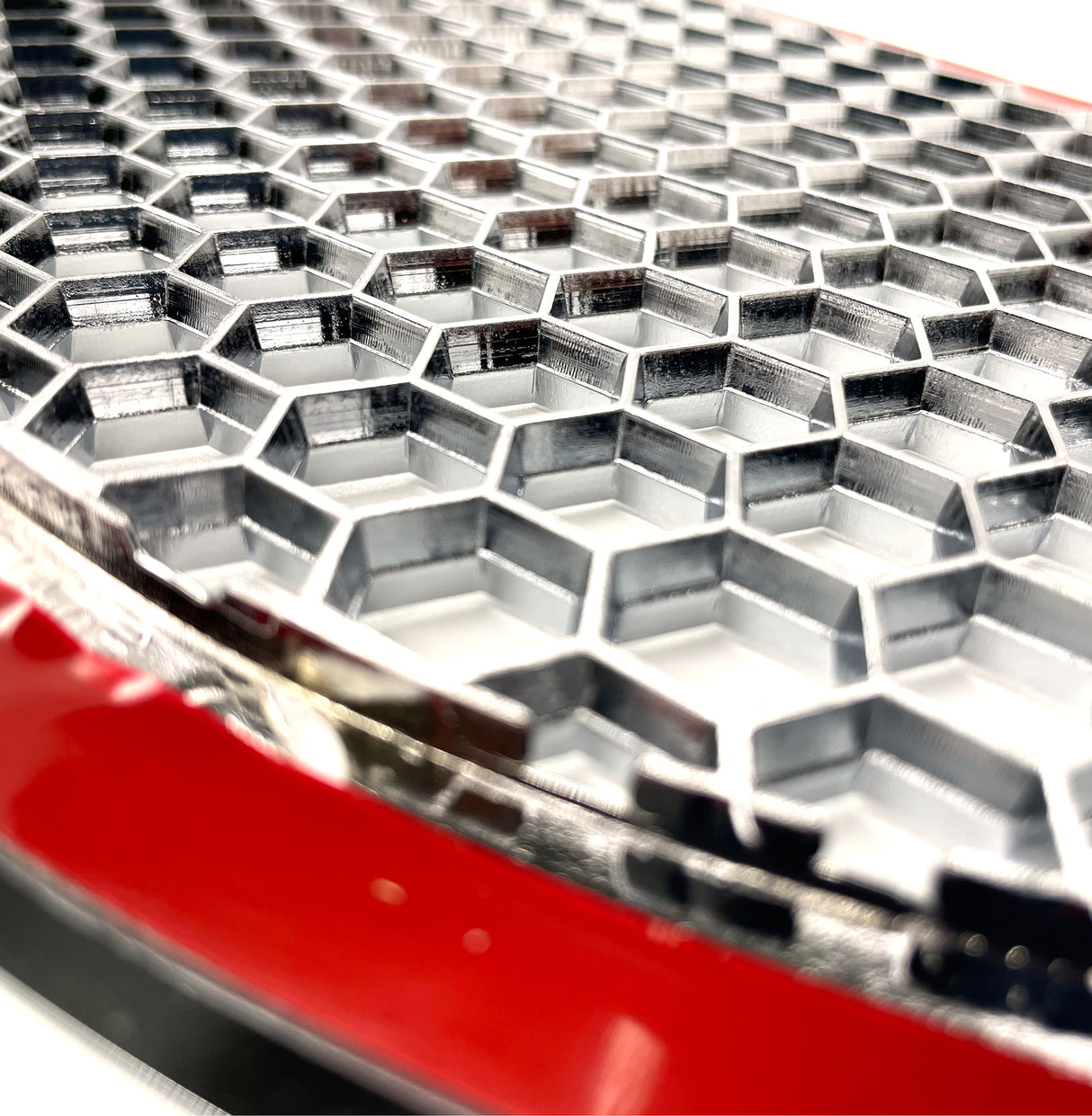 Hood Air Intake Grille for 2003-2017 Volvo VNL | Replacement Volvo 85104902 | Chrome | Left Aftermarketus Grilles