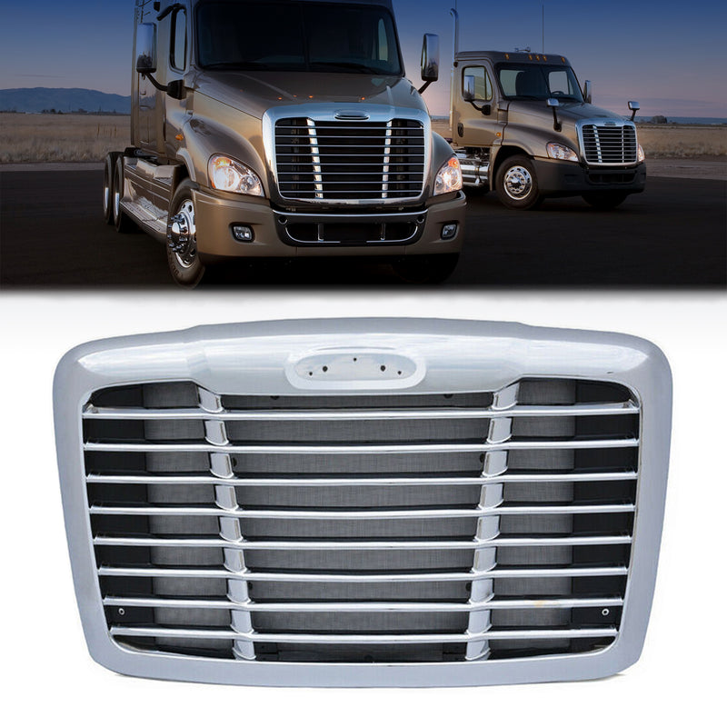 Chrome Grille with Bug Screen for Freightliner Cascadia - AFTERMARKETUS Torque Grilles