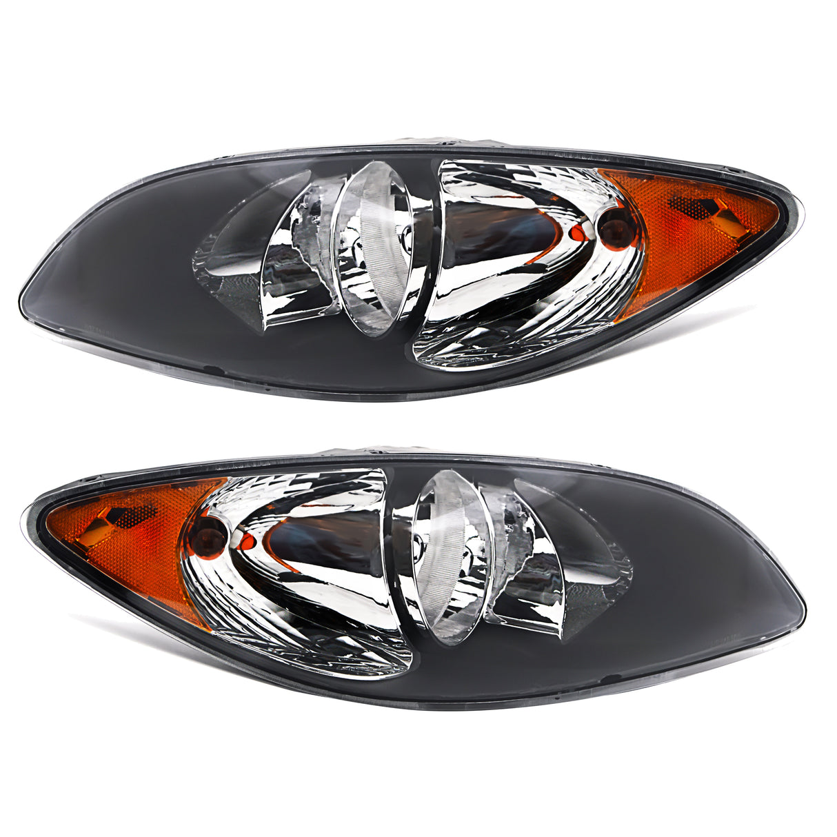 Headlight for 2008-2016 International Prostar | Replacement International 3596015C91 3596015C92 | Pair Aftermarketus Headlights