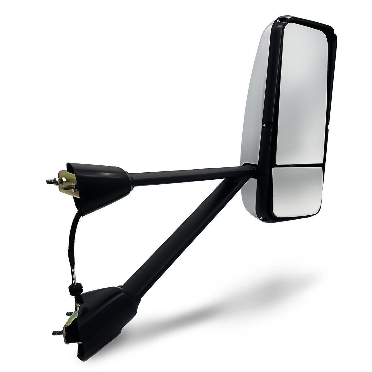 Door Side Mirror for 2008-2016 Kenworth | Replacement Kenworth 10619 | Chrome | Heated | Right Aftermarketus Mirrors and Covers