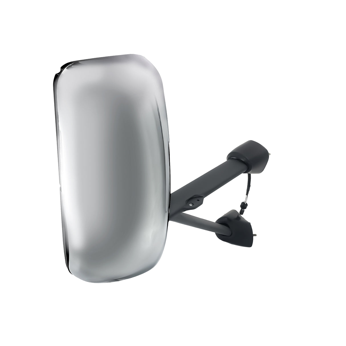 Door Side Mirror for 2008-2016 Kenworth | Replacement Kenworth 10619 | Chrome | Heated | Right Aftermarketus Mirrors and Covers